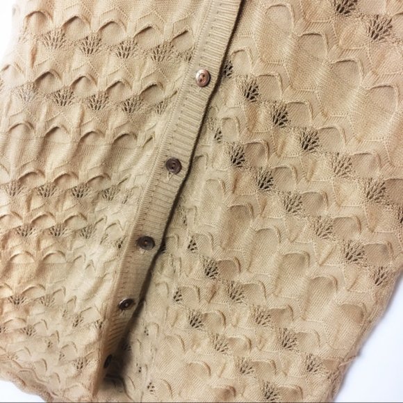 Trina Turk | Textured Open Weave Cardigan - Picture 3 of 4